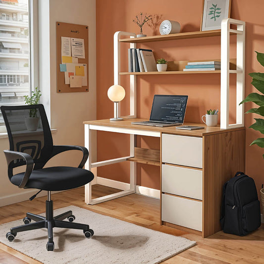 Φοιτητικό Πακέτο Επίπλων Γραφείου Focus Σετ 2 Τεμ