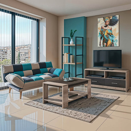 Φοιτητικό Πακέτο Επίπλων Σαλονιού Aura Σετ 3 Τεμ