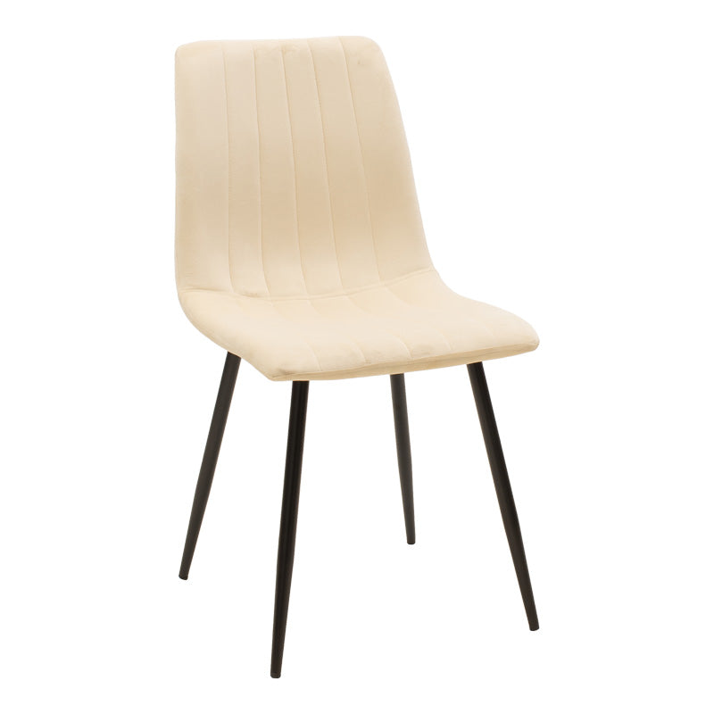 Τραπεζαρία Balou-Noor Σετ 5 Τεμ MDF Μαύρο-Μπεζ Φ120x73