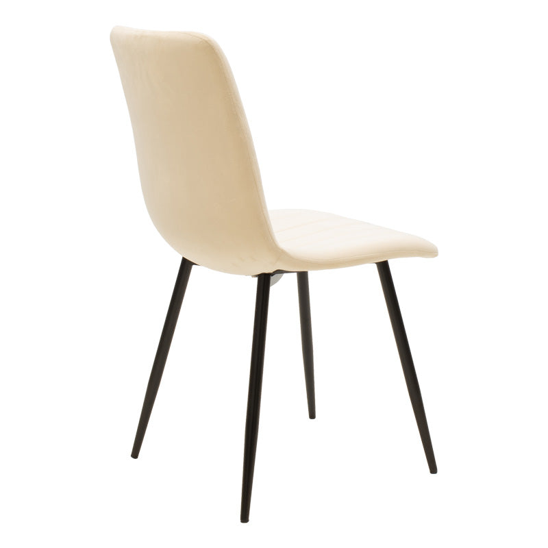 Τραπεζαρία Balou-Noor Σετ 5 Τεμ MDF Μαύρο-Μπεζ Φ120x73