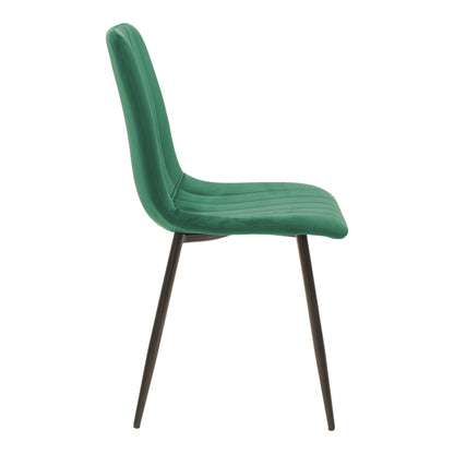 Τραπεζαρία Balou-Noor Σετ 5 Τεμ MDF Μαύρο-Κυπαρισσί Φ120x73