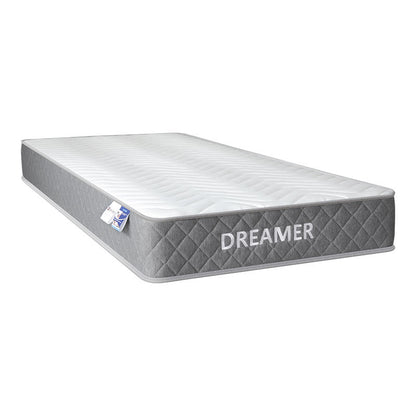 Κρεβάτι με Στρώμα Athos-Dreamer Wenge 90x190εκ