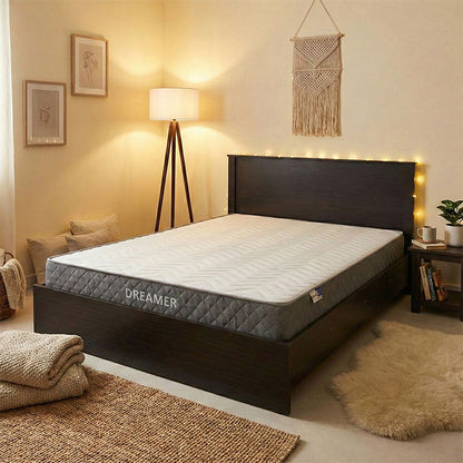 Κρεβάτι με Στρώμα Athos-Dreamer Wenge 160x200εκ