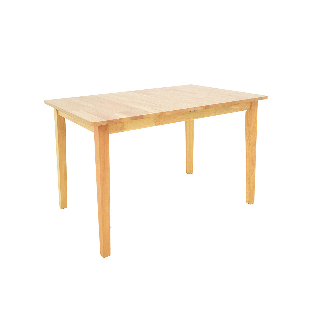 Dallan-Country Dining Set 7 Pcs in Natural Rubberwood 120-150x80x74
