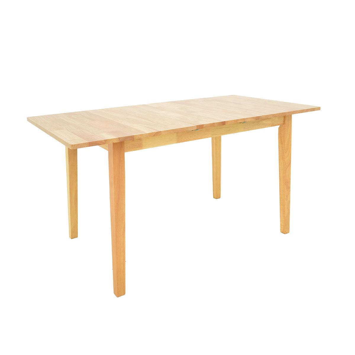 Dallan-Country Dining Set 7 Pcs in Natural Rubberwood 120-150x80x74