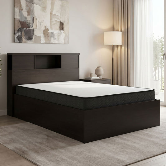 Bed with Mattress Olympus-Perfecto Wenge 120x200cm
