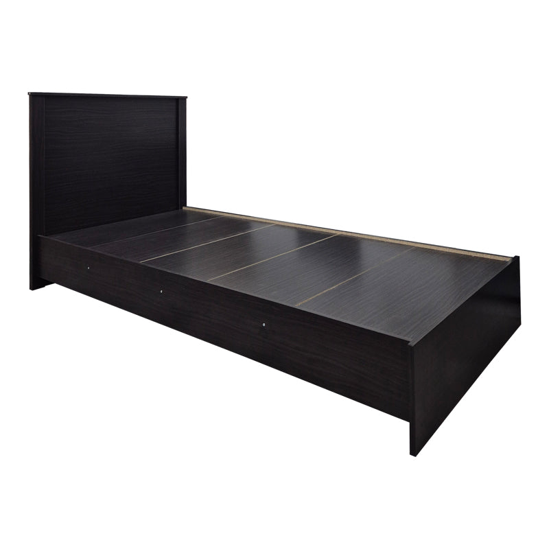 Bed with Mattress Athos-Sleepy Wenge 90x190cm