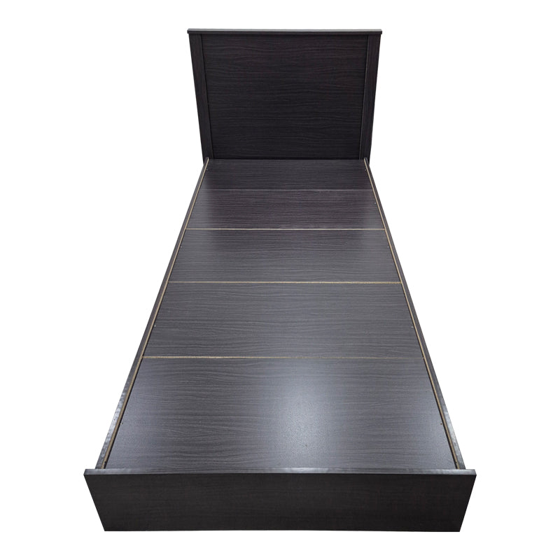 Bed with Mattress Athos-Sleepy Wenge 90x190cm