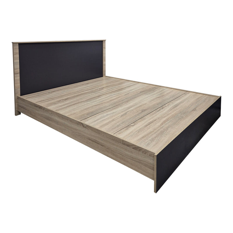 Κρεβάτι με Στρώμα Athos-Sleepy Sonoma Ανθρακί 160x200εκ