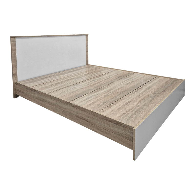 Κρεβάτι με Στρώμα Athos-Sleepy Sonoma Λευκό 160x200εκ