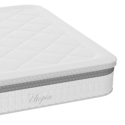 Bed with Mattress Olympus-Utopia Castillo Toro 160x200cm