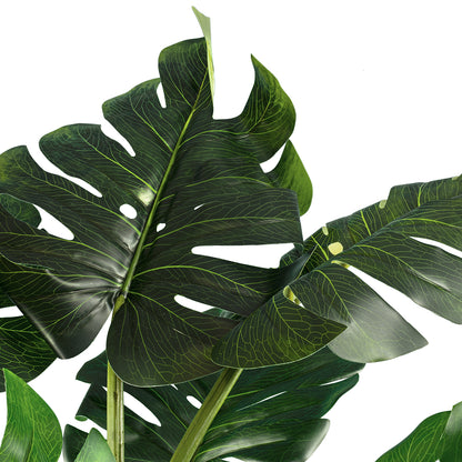 MONSTERA 20001 Τεχνητό Διακοσμητικό Φυτό Μονστέρα Υ85cm