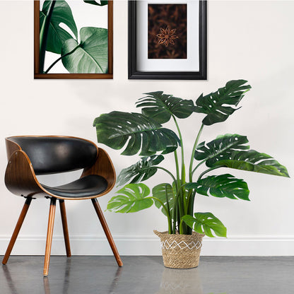 MONSTERA 20002 Τεχνητό Διακοσμητικό Φυτό Μονστέρα Υ120cm