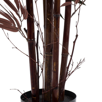 BLOODLEAF BAMBOO 20039 Τεχνητό Διακοσμητικό Φυτό Αιματόφυλλο Μπαμπού Υ170cm