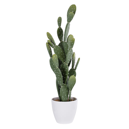 OPUNTIA FICUS-INDICA CACTUS 20097 Τεχνητό Διακοσμητικό Φυτό Κάκτος Φραγκοσυκιά Υ72cm