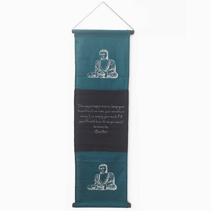 Διακοσμητικό Τοίχου Καδράκι με Όμορφα Χρώματα και Μοντέρνα Σχέδια Τυρκουάζ 37x119εκ