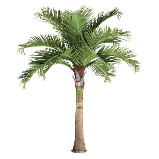 COCONUT PALM TREE 20169 Τεχνητό Διακοσμητικό Φυτό Φοινικόδεντρο Κοκοφοίνικας Εξωτερικού Χώρου IP68 UV Certified Protection Υ400cm