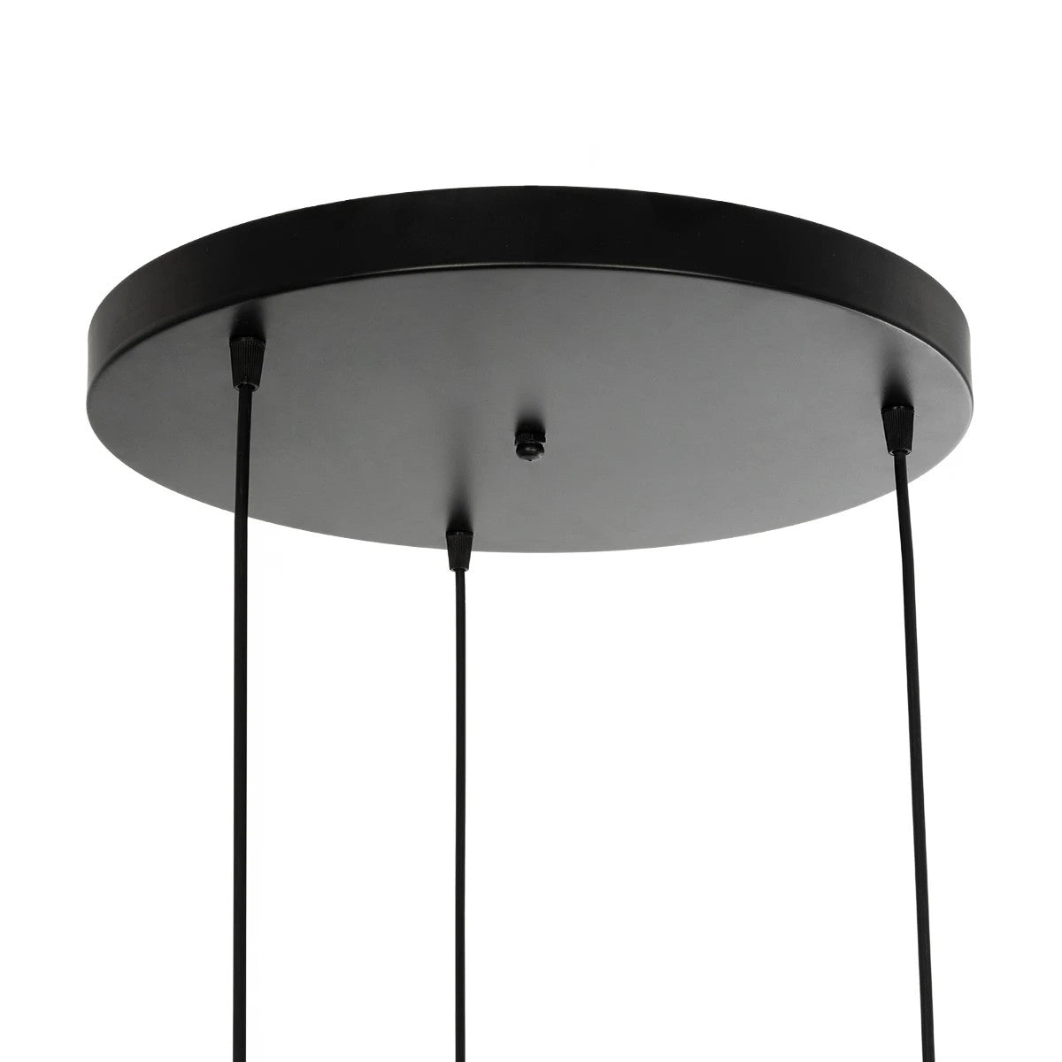 SPARKIO 201-0025 Vintage Κρεμαστό Φωτιστικό Οροφής με Ντουί 3 x E27 AC 220-240V IP20 - Μαύρο & Χρυσό - Μ36 x Π36 x Υ62