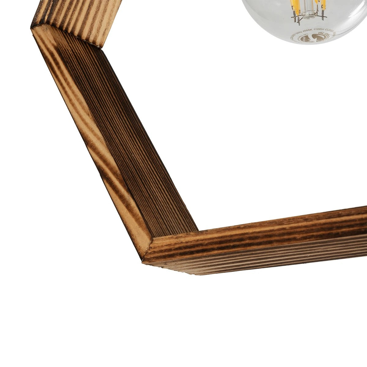 EMBER 201-0102 Vintage Κρεμαστό Φωτιστικό Οροφής με Ντουί 3 x E27 AC 220-240V IP20 - Καφέ & Μαύρο - Μ50 x Π50 x Υ70