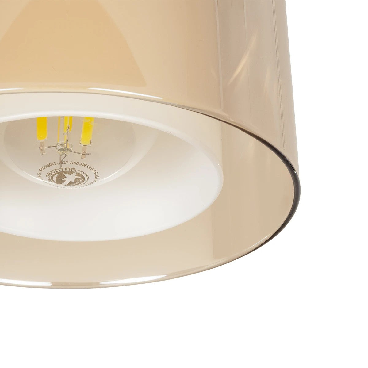 ZENIA 201-0134 Vintage Κρεμαστό Φωτιστικό Οροφής με Ντουί 1 x E27 AC 220-240V IP20 - Μαύρο - Μ16 x Π16 x Υ70
