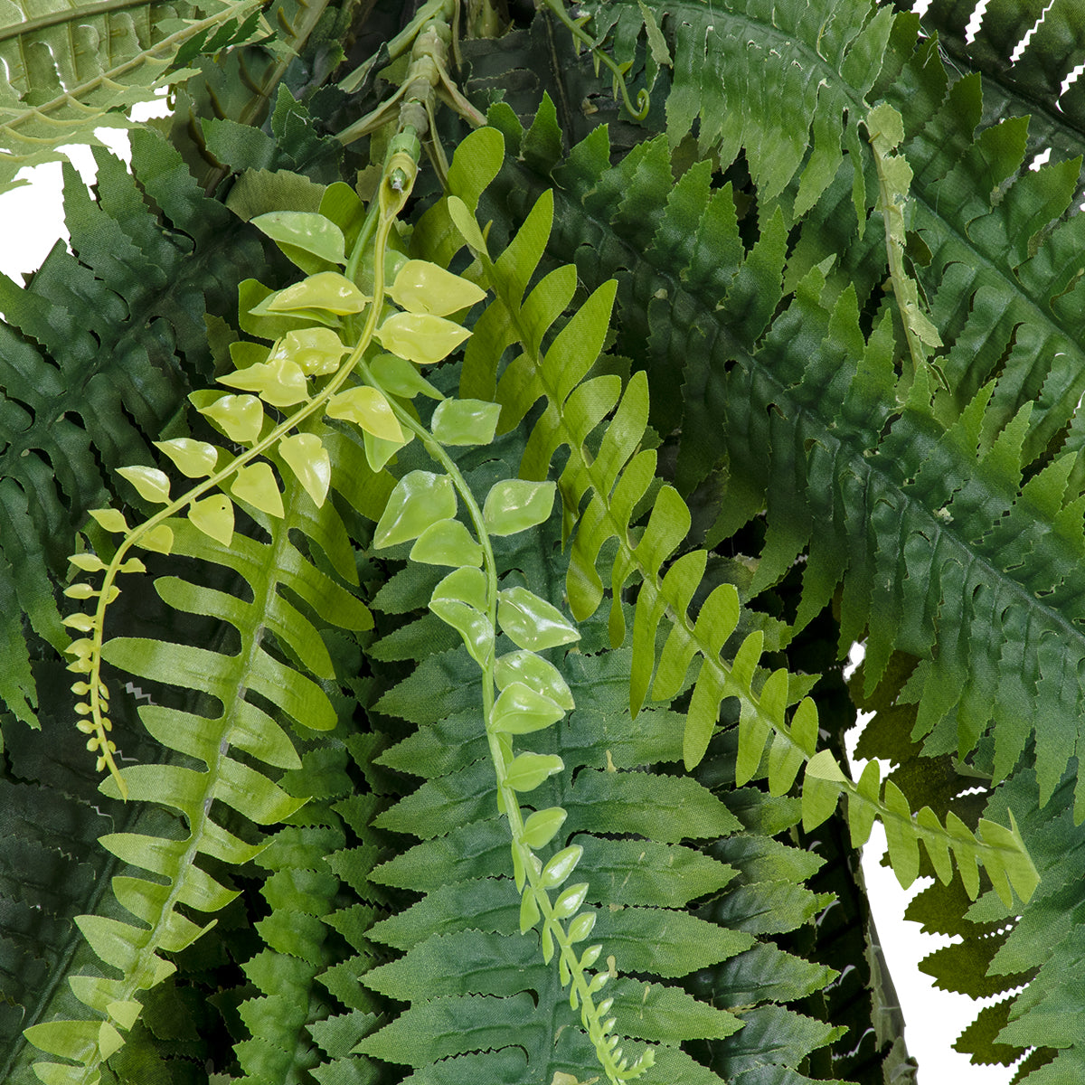 FERN HANGING BRANCH 20247 Τεχνητό Διακοσμητικό Κρεμαστό Φυτό Φτέρη Υ120cm