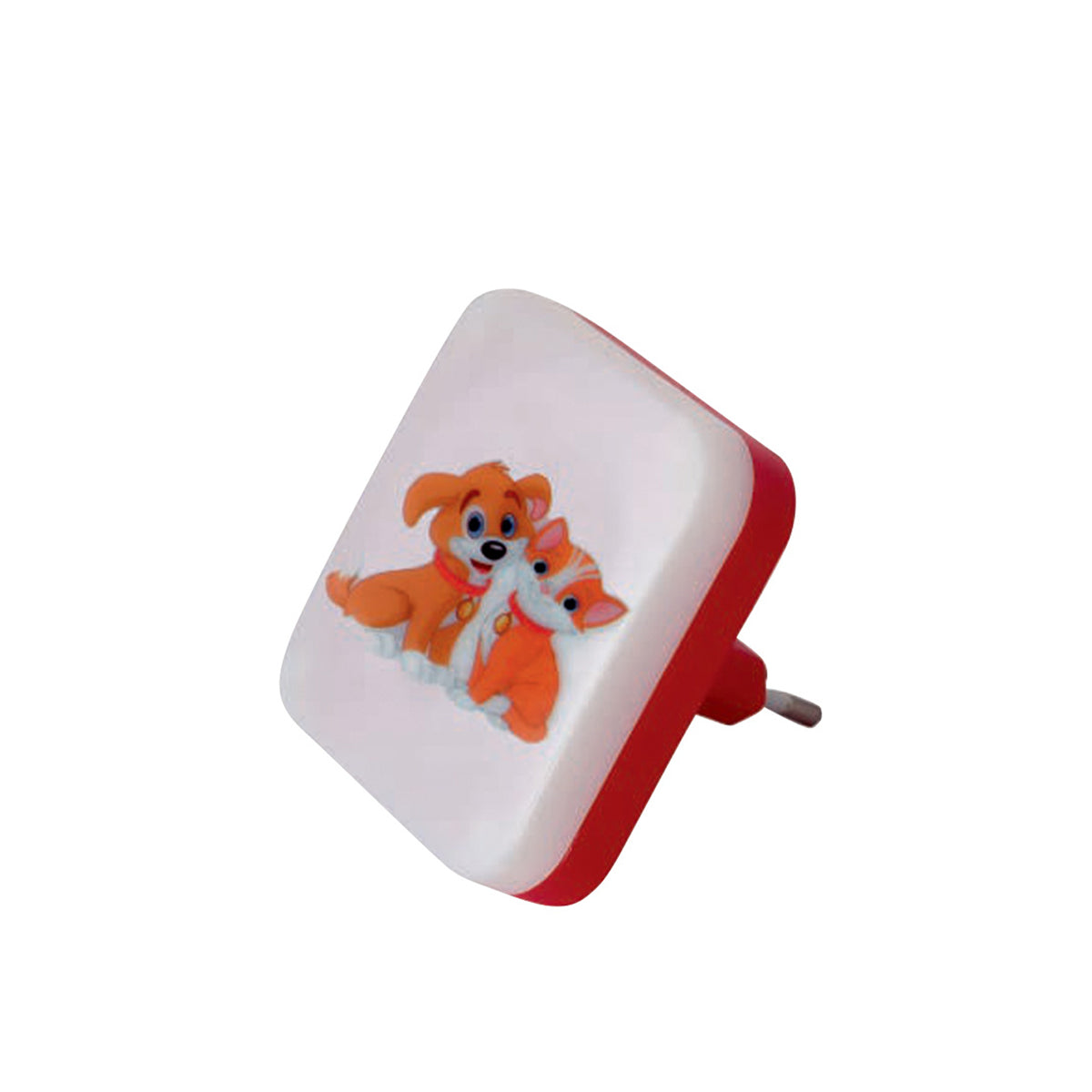 KIDDO 202-0008 Παιδικό Φωτιστικό Νυκτός LED 1W 95lm 360° AC220-240V IP20 Ψυχρό Λευκό 6000K - Μ5.5 x Π5.5 x Υ8cm