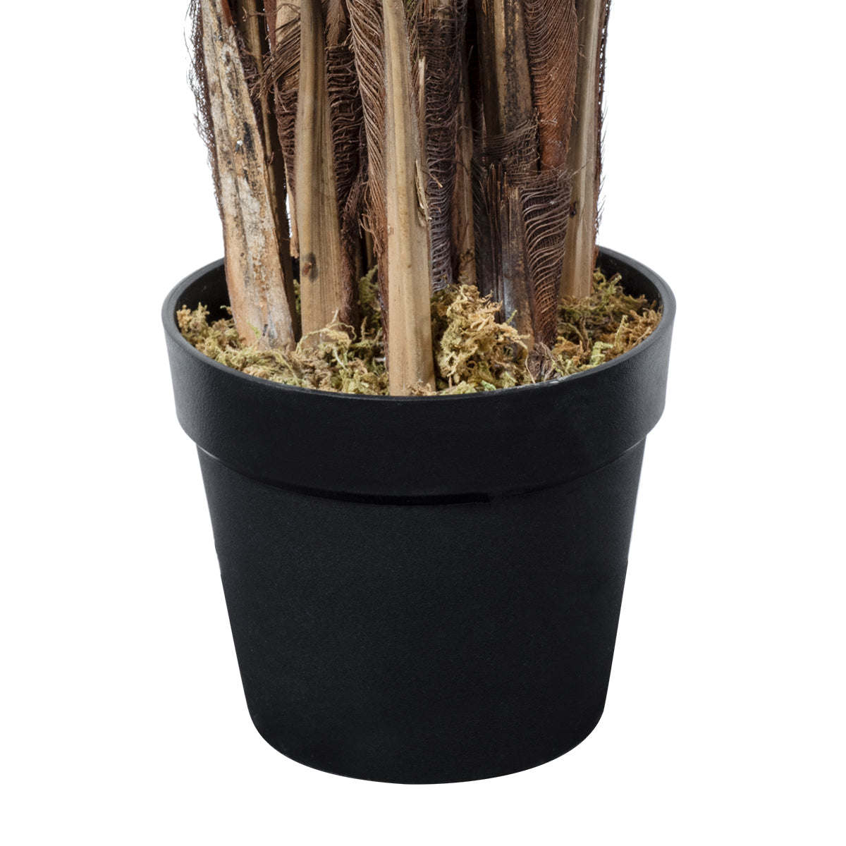 BROADLEAF LADY PALM TREE 20385 Τεχνητό Διακοσμητικό Φυτό Πλατύφυλλος Φοίνικας Μπαμπού Υ200cm