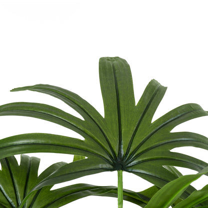 BROADLEAF LADY PALM TREE 20386 Τεχνητό Διακοσμητικό Φυτό Πλατύφυλλος Φοίνικας Μπαμπού Υ120cm