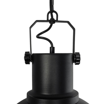 SIERRA 203-0011 Vintage Κρεμαστό Φωτιστικό Οροφής με Ντουί 1 x E27 AC 220-240V IP20 - Μαύρο & Χρυσό - Μ30 x Π30 x Υ40