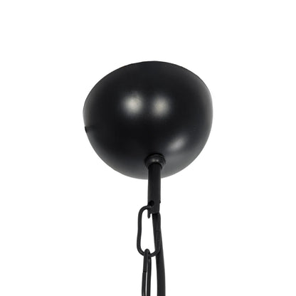 SIERRA 203-0011 Vintage Κρεμαστό Φωτιστικό Οροφής με Ντουί 1 x E27 AC 220-240V IP20 - Μαύρο & Χρυσό - Μ30 x Π30 x Υ40