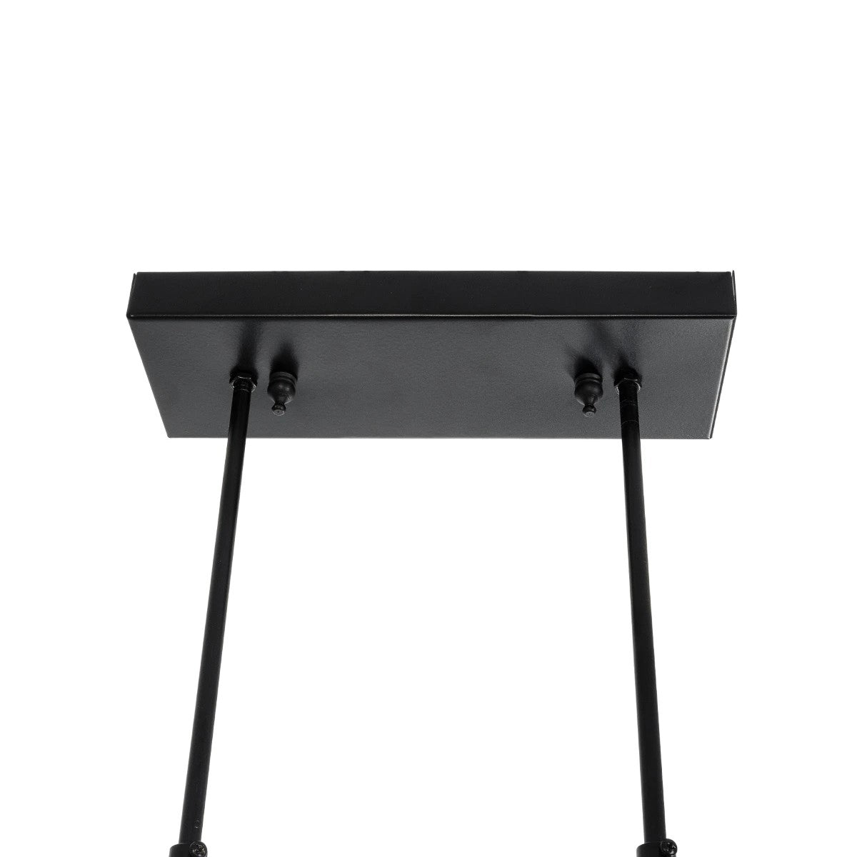 LATTICE 203-0016 Μοντέρνο Φωτιστικό Οροφής Ράγα Πολύφωτο 6 x E27 IP20 Μαύρο & Μπρούτζινο Μέταλλο με Μελί Γυαλί - Μ130 x Π20 x Υ70cm