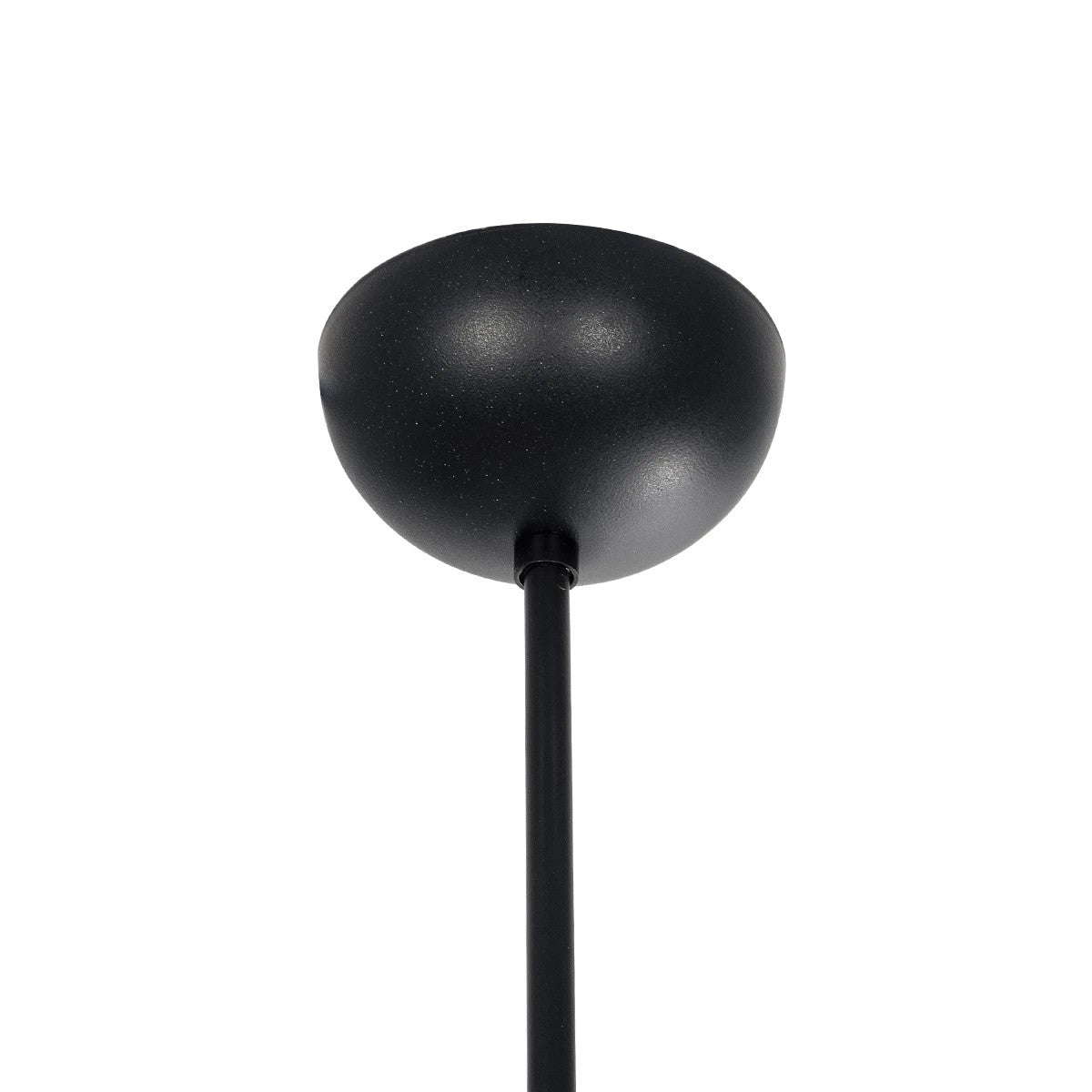 LATTICE 203-0017 Μοντέρνο Φωτιστικό Οροφής Ράγα Πολύφωτο 6 x E27 IP20 Μαύρο & Μπρούτζινο Μέταλλο με Μελί Γυαλί - Μ120 x Π35 x Υ61cm