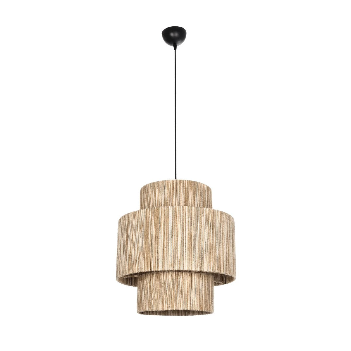 SALTO 203-0037 Boho Κρεμαστό Φωτιστικό Οροφής με Ντουί 1 x E27 AC 220-240V IP20 - Μπεζ - M40 x Π40 x Υ42