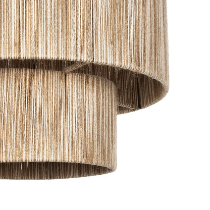 SALTO 203-0037 Boho Κρεμαστό Φωτιστικό Οροφής με Ντουί 1 x E27 AC 220-240V IP20 - Μπεζ - M40 x Π40 x Υ42