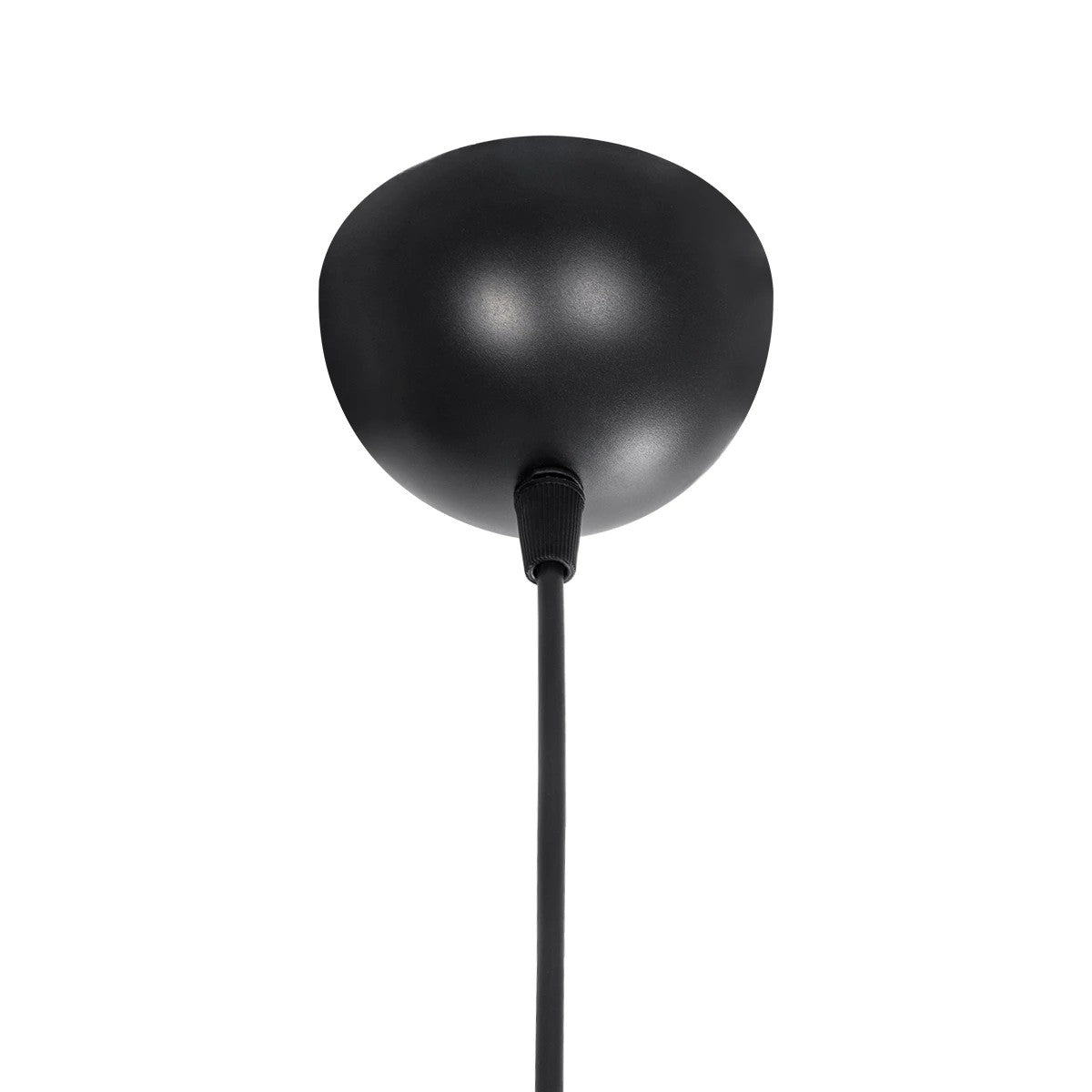 CUP 203-0053 Vintage Κρεμαστό Φωτιστικό Καπέλο Μονόφωνο 1 x E27 IP20 Μπεζ Ξύλο με Λευκό Ύφασμα - Μ32 x Π32 x Υ20cm