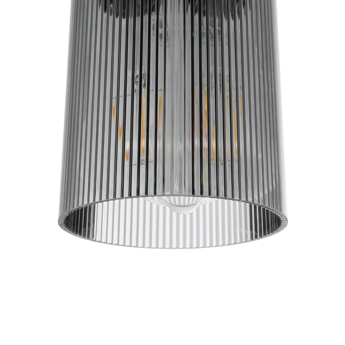 TORUS 203-0063 Μοντέρνο Κρεμαστό Φωτιστικό Οροφής με Ντουί 1 x E27 AC 220-240V IP20 - Μαύρο & Μαύρο Φιμέ - Μ10.5 x Π10.5 x Υ18.5