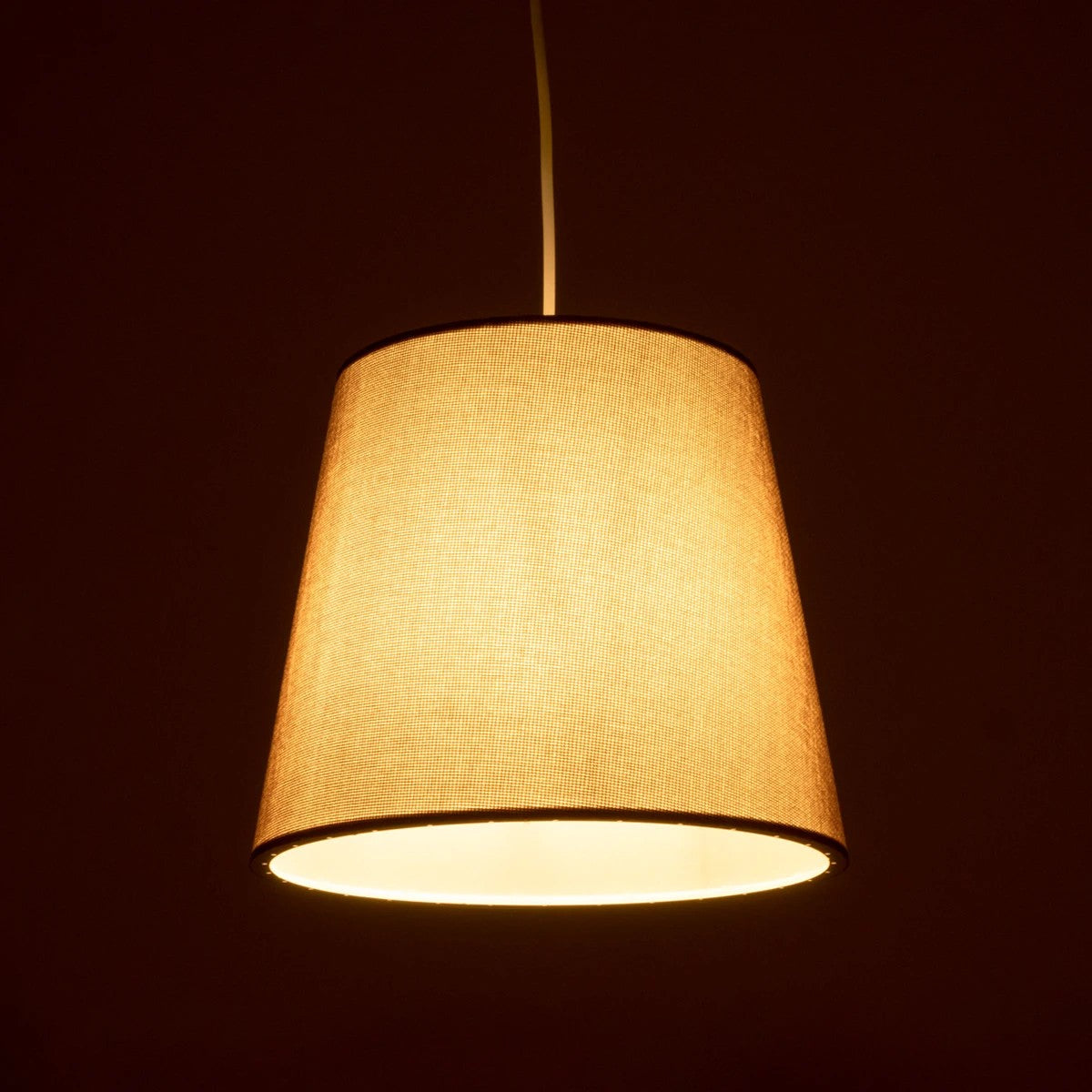 CONEY 203-0073 Μοντέρνο Κρεμαστό Φωτιστικό Οροφής με Ντουί 1 x E27 AC 220-240V IP20 - Καφέ - Μ26 x Π26 x Υ25