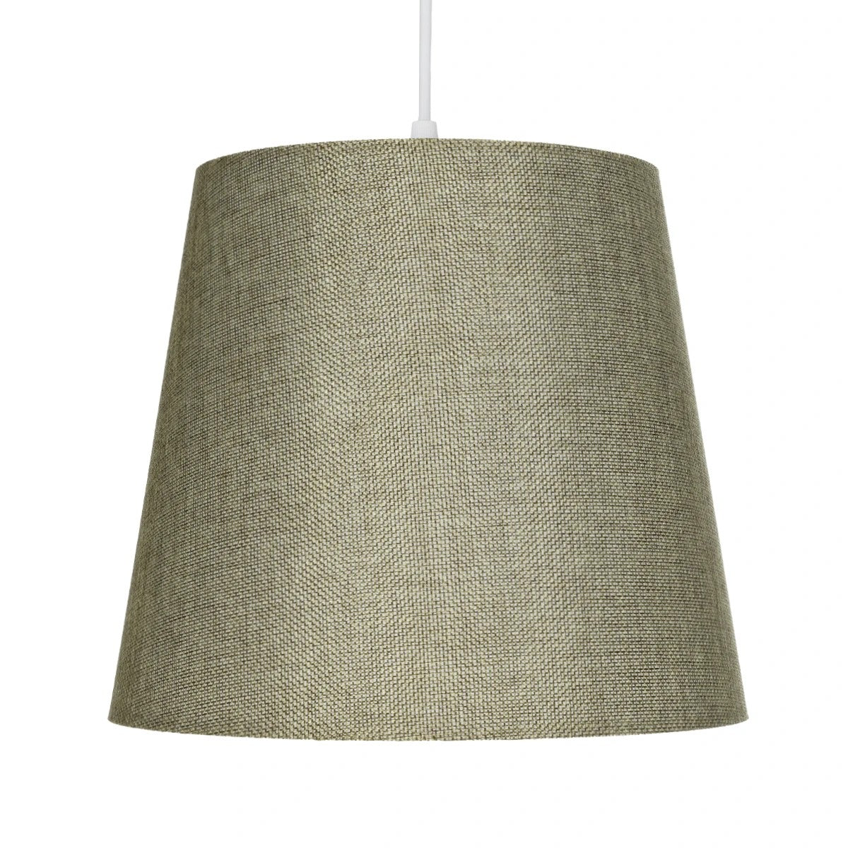 CONEY 203-0074 Μοντέρνο Κρεμαστό Φωτιστικό Καπέλο Μονόφωτο 1 x E27 IP20 Πράσινο Ύφασμα - Μ26 x Π26 x Υ93cm