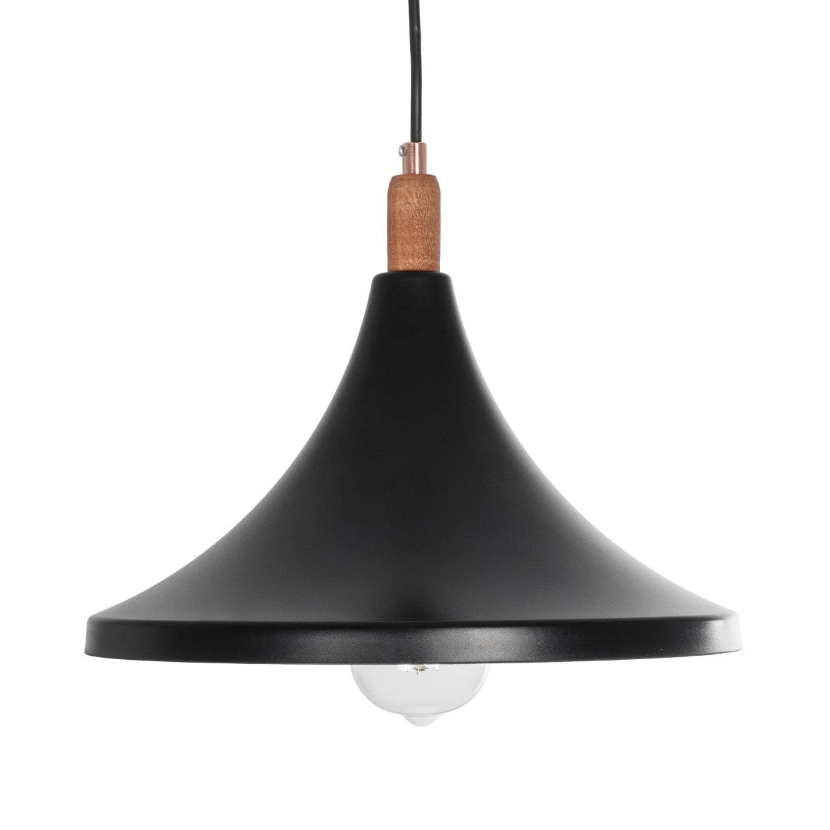 BELFRY 203-0077 Μοντέρνο Κρεμαστό Φωτιστικό Οροφής με Ντουί 1 x E27 AC 220-240V IP20 - Μαύρο & Χρυσό - Μ29.5 x Π29.5 x Υ22