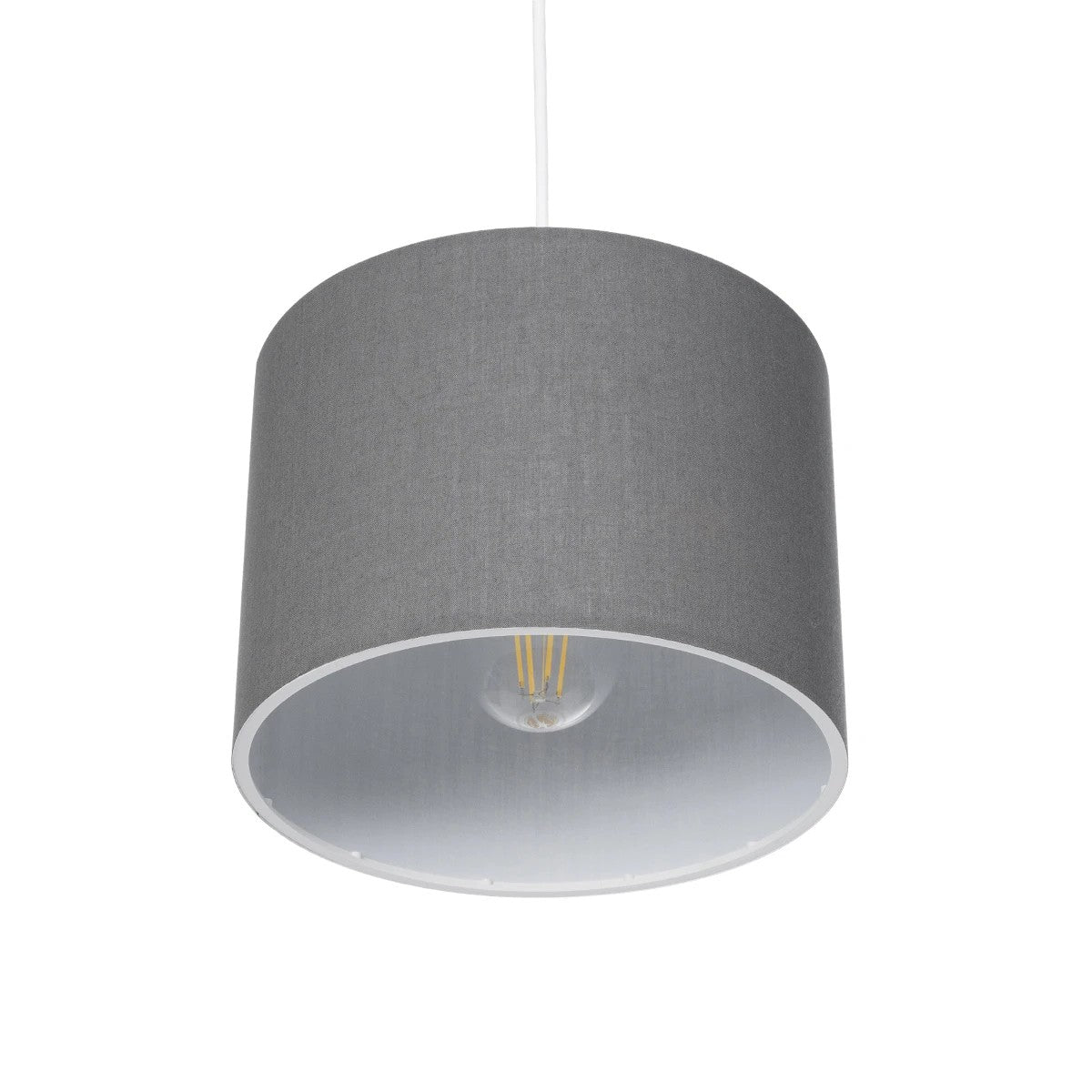 BLAZE 203-0108 Μοντέρνο Κρεμαστό Φωτιστικό Οροφής με Ντουί 1 x E27 AC 220-240V IP20 - Γκρι - Μ22 x Π22 x Υ20