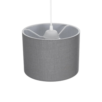 BLAZE 203-0108 Μοντέρνο Κρεμαστό Φωτιστικό Οροφής με Ντουί 1 x E27 AC 220-240V IP20 - Γκρι - Μ22 x Π22 x Υ20