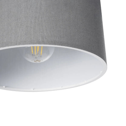 BLAZE 203-0108 Μοντέρνο Κρεμαστό Φωτιστικό Οροφής με Ντουί 1 x E27 AC 220-240V IP20 - Γκρι - Μ22 x Π22 x Υ20