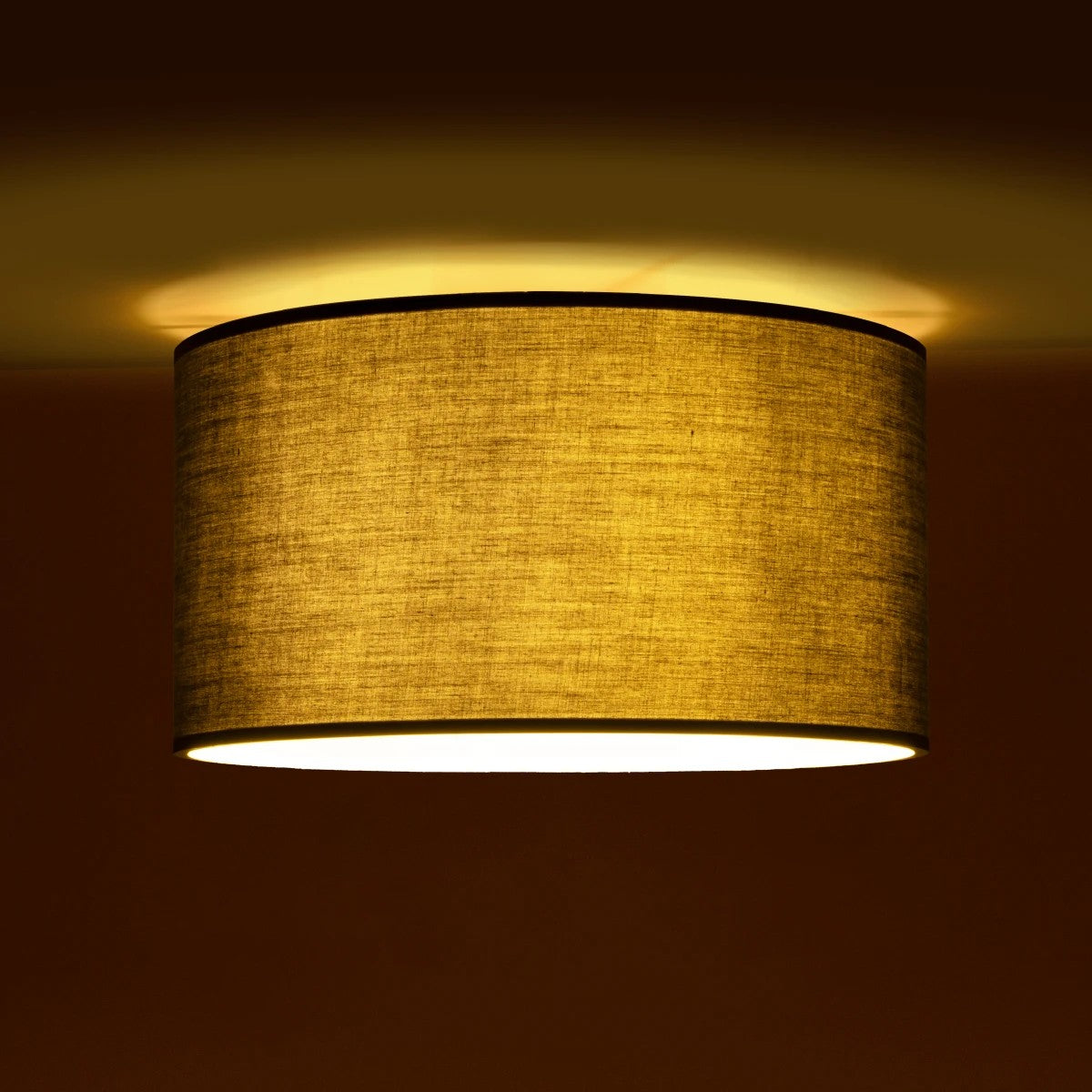 CILIO 203-0158 Μοντέρνο Φωτιστικό Οροφής με Ντουί 1 x E27 AC 220-240V IP20 - Γκρι - Μ38 x Π38 x Υ23