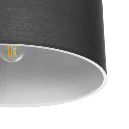 CILIO 203-0158 Μοντέρνο Φωτιστικό Οροφής με Ντουί 1 x E27 AC 220-240V IP20 - Γκρι - Μ38 x Π38 x Υ23