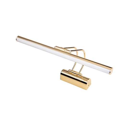 REFINE 203-0185 Φωτιστικό Τοίχου - Απλίκα LED 7W 640lm 120° AC 220-240V IP44 Θερμό Λευκό 2700K Χρυσό - Μ35 x Π25 x Υ9cm