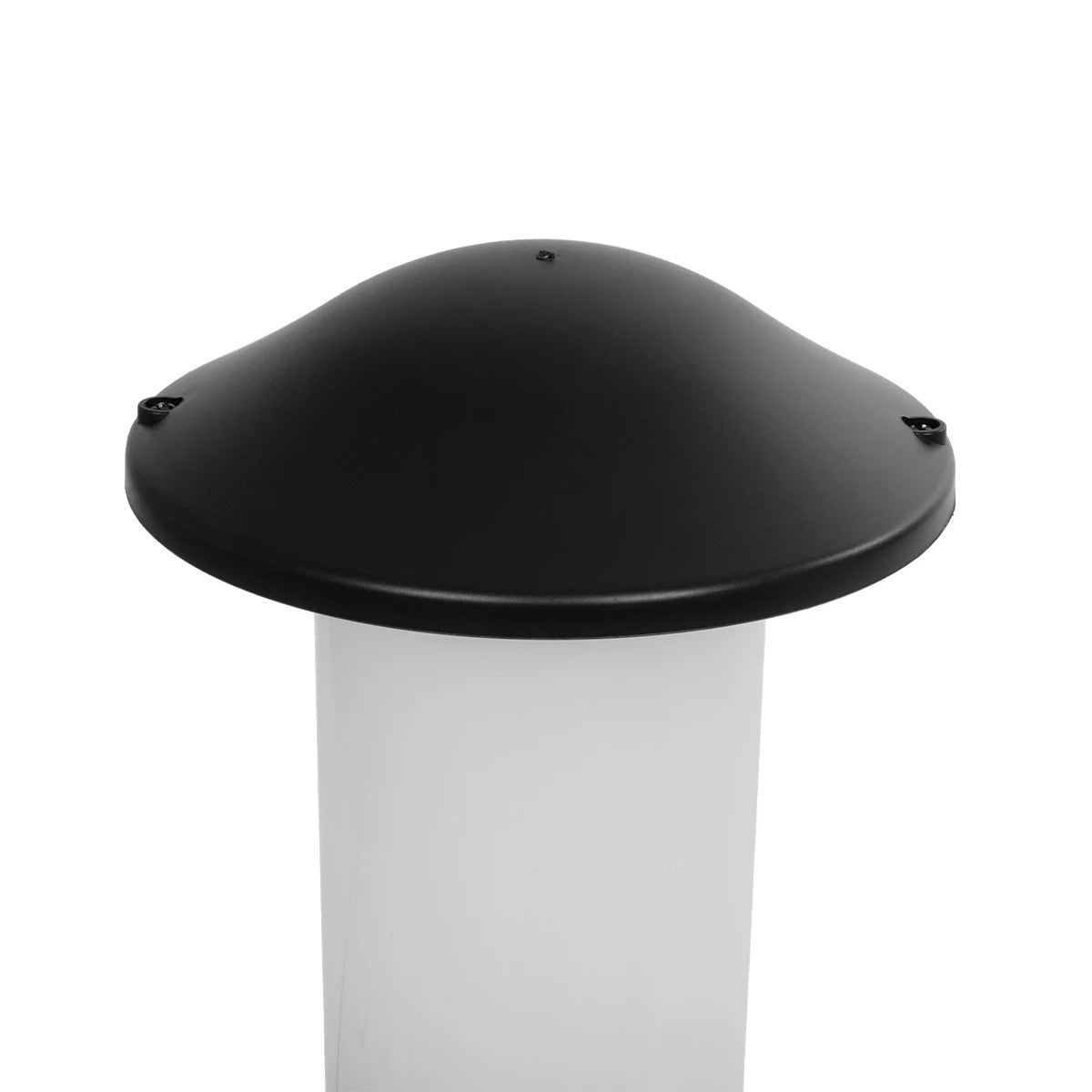 GARDENIO 203-0246 Μοντέρνο Επιδαπέδιο Φωτιστικό Κολωνάκι Κήπου Μονόφωτο 1 x E27 IP44 Μαύρο Πλαστικό - Μ17 x Π17 x Υ32