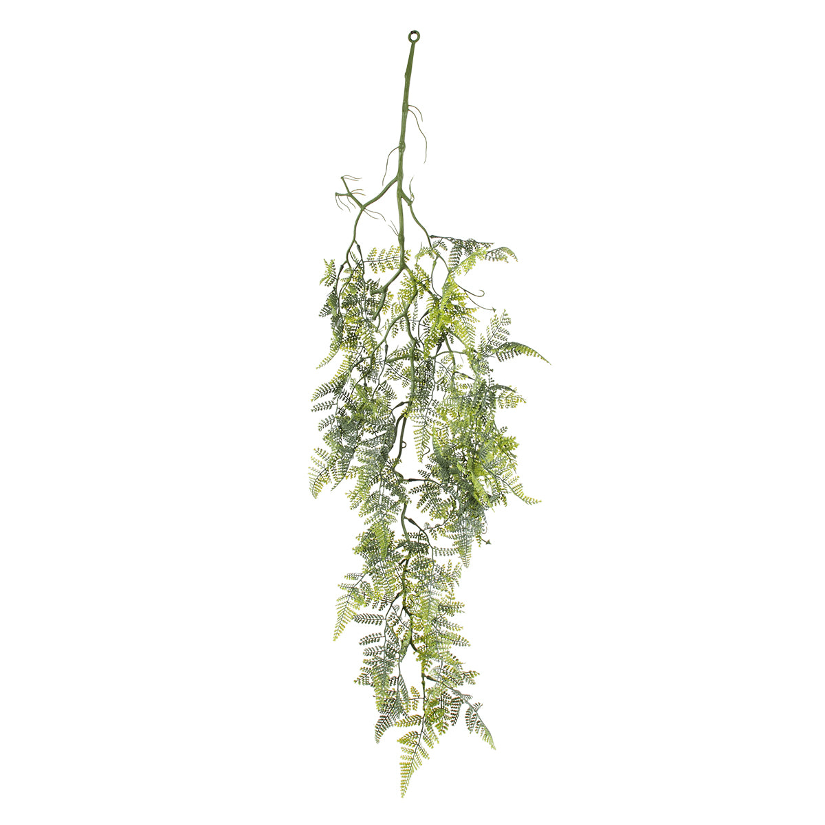 FERN HANGING BRANCH 20413 Τεχνητό Διακοσμητικό Κρεμαστό Φυτό Φτέρη Υ89cm