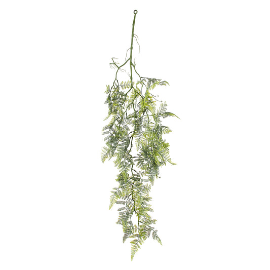 FERN HANGING BRANCH 20413 Τεχνητό Διακοσμητικό Κρεμαστό Φυτό Φτέρη Υ89cm