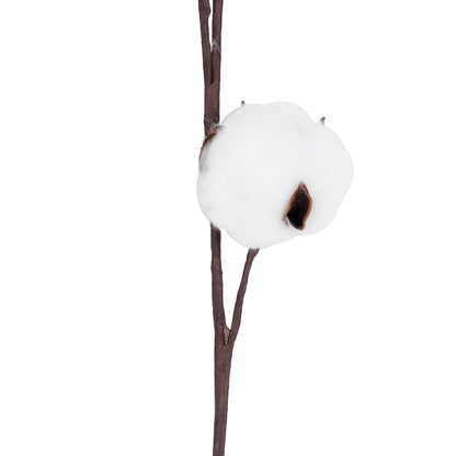 COTTON BRANCH 20493 Τεχνητό Διακοσμητικό Κλαδί βαμβάκι Υ43cm