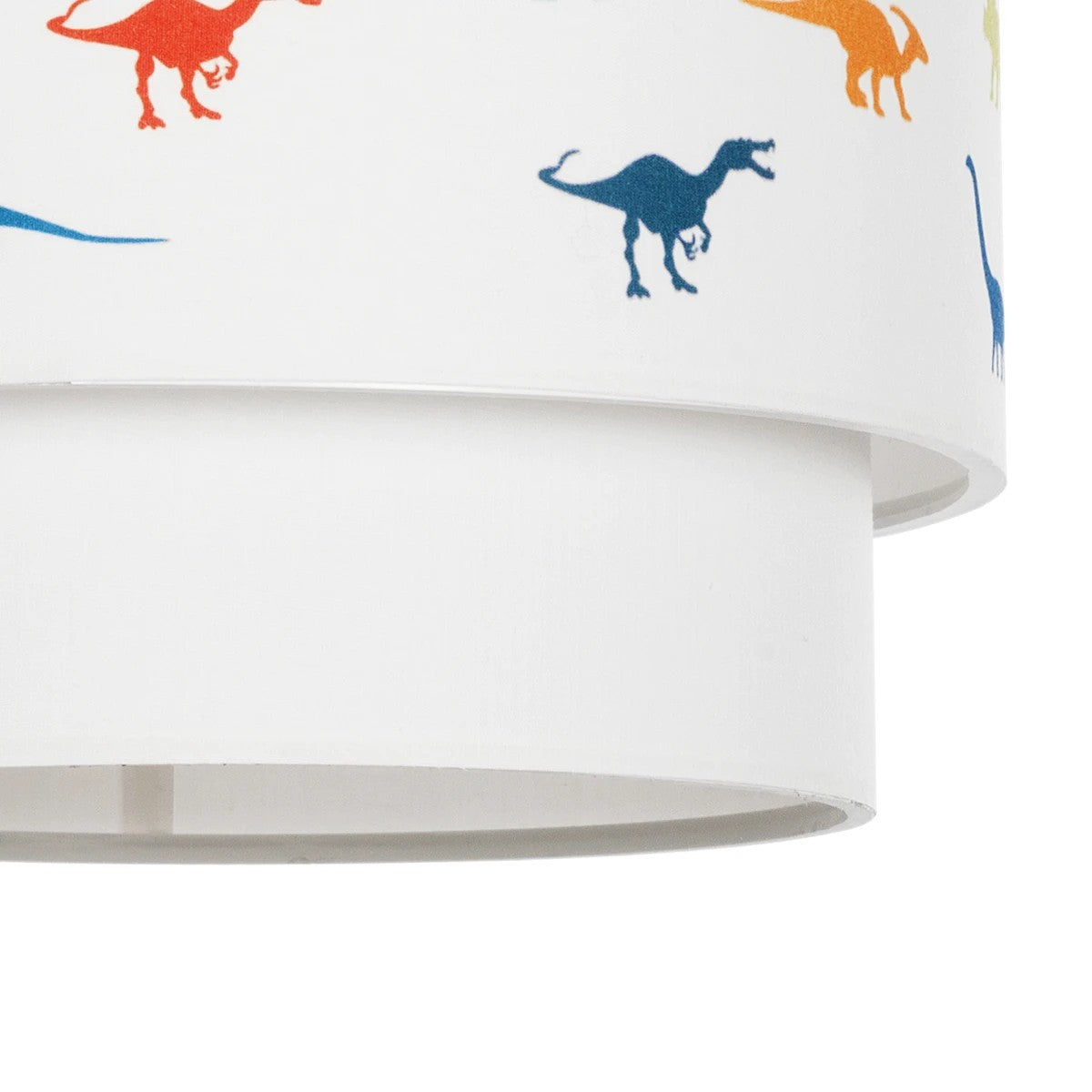 DINO 204-0006 Παιδικό Κρεμαστό Φωτιστικό Οροφής με Ντουί 1 x E27 AC 220-240V IP20 - Πολύχρωμο - Μ30 x Π30 x Υ24